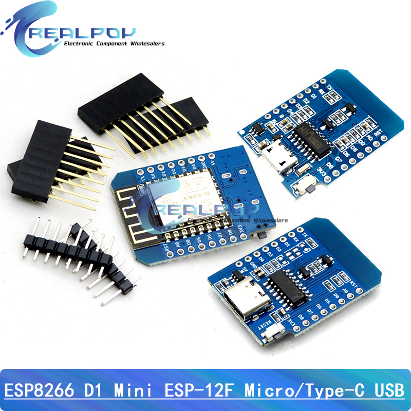 Nodemcuv2 - D1 Mini TYPE-C / MİKRO ESP8266