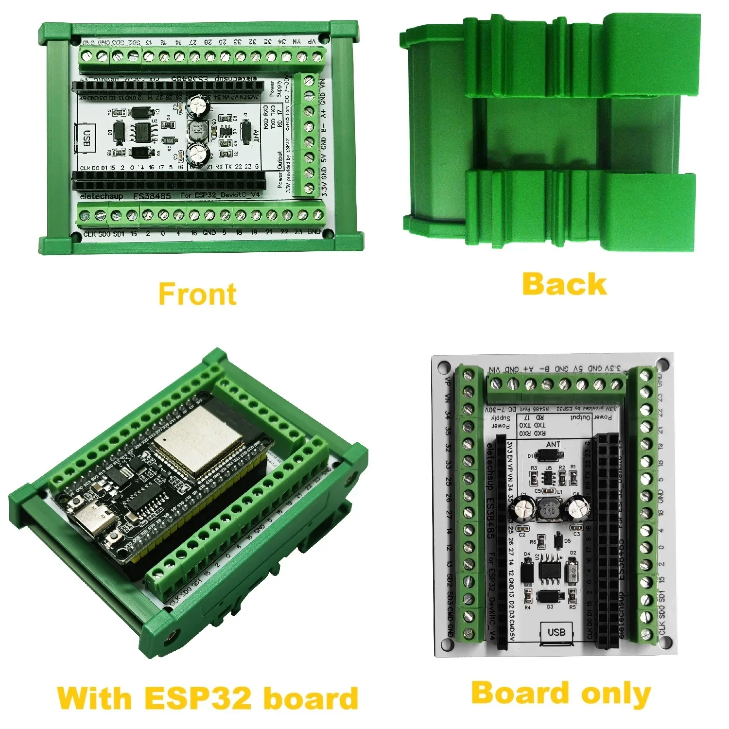 ESP32 DevkitC v4 38PIN RS485 G - Devkitc incelemesi ve fiyatı