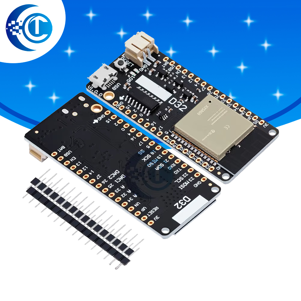 LOLIN D32 V1.0.0 için - Wifi + - Lolin D32 incelemesi ve fiyatı