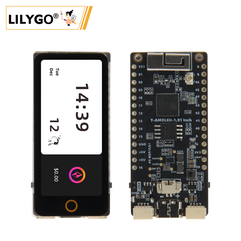 LILYGO® T-Display-S3 AMOLED ES - Ttgo T Watch incelemesi ve fiyatı